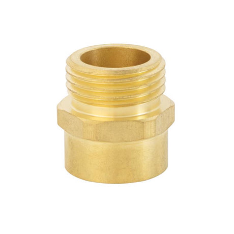 Ace 3/4 in. MHT x 3/4 in. FPT in. Brass Threaded Male/Female Hose Coupling, Pack of 5