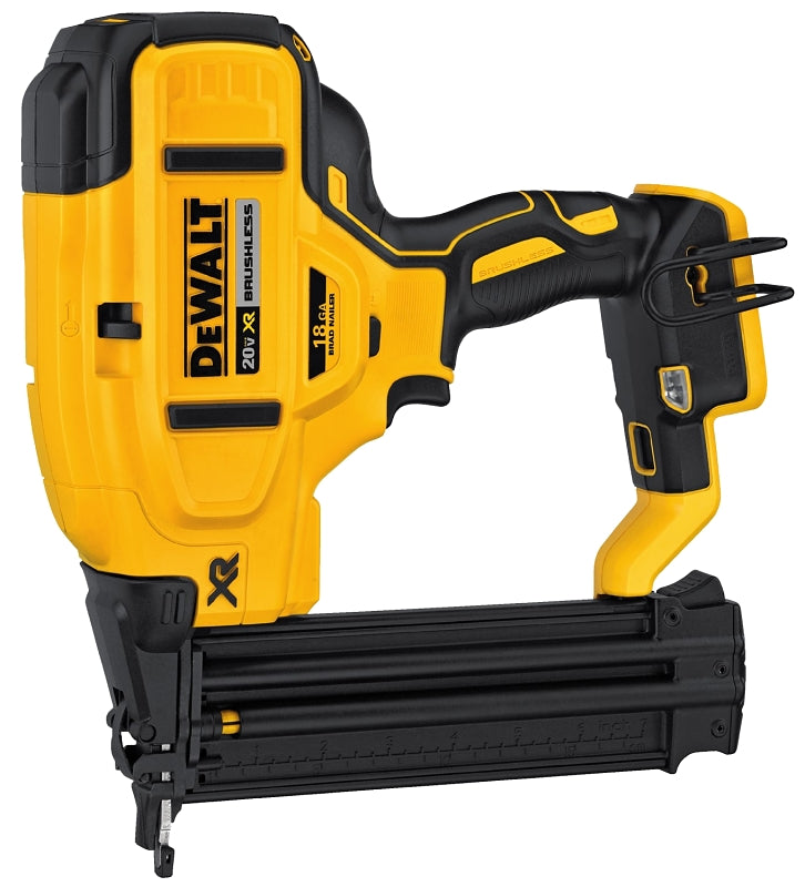 DEWALT DCN680B Brad Nailer, Tool Only, 20 V, 110 Magazine, Glue Collation, 18 ga Nail, Nail Fastener