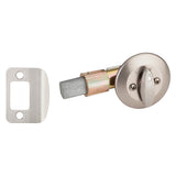 Kwikset 663 15 Deadbolt, Grade 3 Grade, Satin Nickel, 2-3/8 in Backset, 1-3/8 to 1-3/4 in Thick Door