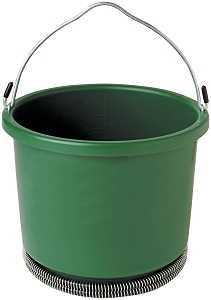 Farm Innovators HB-60 Heated Bucket, Plastic, Green