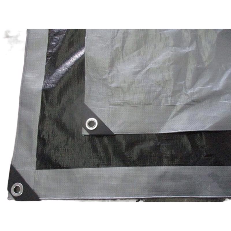 Ace 20 ft. W X 40 ft. L Heavy Duty Polyethylene Tarp Black/Silver