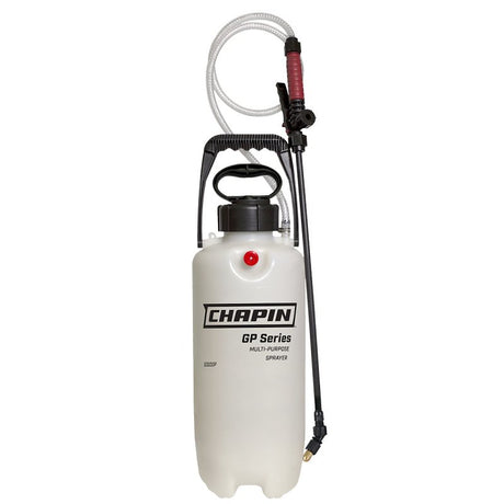 Chapin G3000P Handle Sprayer, 3 gal Tank, Poly Tank, 48 in L Hose