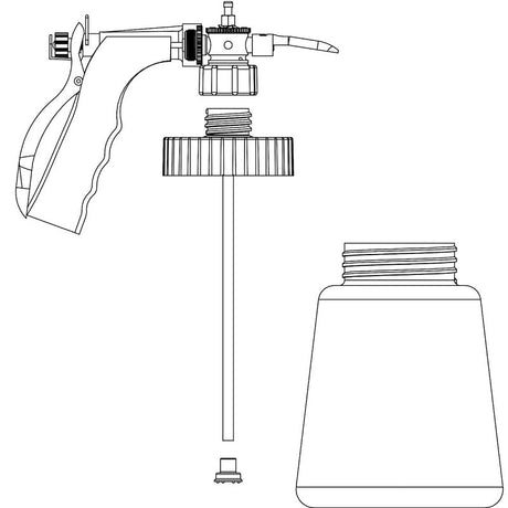 Chapin G362D All Purpose Professional Sprayer, 320 gal, Fan Nozzle