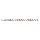 Milwaukee 48-13-5560 Ship Auger Bit, 9/16 in Dia, 18 in OAL, Spiral Flute, 7/16 in Dia Shank, Hex Shank