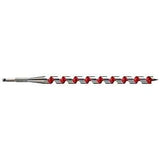 Milwaukee 48-13-5930 Ship Auger Bit, 15/16 in Dia, 18 in OAL, Spiral Flute, 7/16 in Dia Shank, Hex Shank