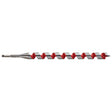 Milwaukee 48-13-6120 Ship Auger Bit, 1-1/8 in Dia, 18 in OAL, Spiral Flute, 7/16 in Dia Shank, Hex Shank