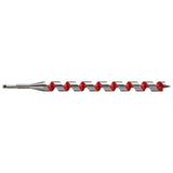 Milwaukee 48-13-6120 Ship Auger Bit, 1-1/8 in Dia, 18 in OAL, Spiral Flute, 7/16 in Dia Shank, Hex Shank