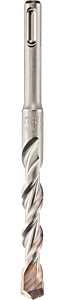 Milwaukee M/2 48-20-7452 Hammer Drill Bit, 3/8 in Dia, 8 in OAL, Spiral Flute, 4-Flute, 25/64 in Dia Shank