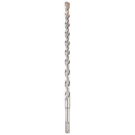 Milwaukee M/2 48-20-7474 Hammer Drill Bit, 1/2 in Dia, 12 in OAL, Spiral Flute, 4-Flute, 25/64 in Dia Shank