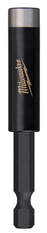 Milwaukee SHOCKWAVE 48-32-4505 Bit Holder with C-Ring, 1/4 in Drive, Hex Drive, 1/4 in Shank, Hex Shank, Steel, 10/PK