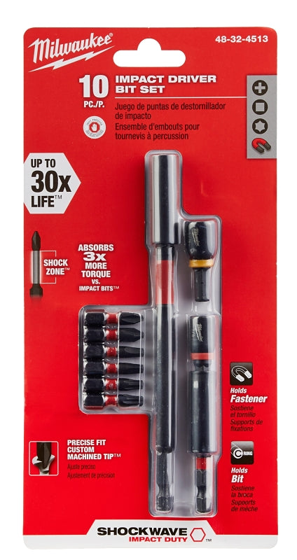 Milwaukee 48-32-4513 Expand Set, 10-Piece, Steel