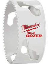 Milwaukee Hole Dozer 49-56-0253 Hole Saw, 6 in Dia, 1-5/8 in D Cutting, 5/8-18 Arbor, Bi-Metal Cutting Edge