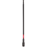 Milwaukee SHOCKWAVE 48-32-4533 Series Bit Holder, 12 in L, 1/4 in Drive, Hex Drive, 1/4 in Shank, Hex Shank, Steel, 1/PK