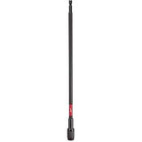 Milwaukee SHOCKWAVE 48-32-4533 Series Bit Holder, 12 in L, 1/4 in Drive, Hex Drive, 1/4 in Shank, Hex Shank, Steel, 1/PK