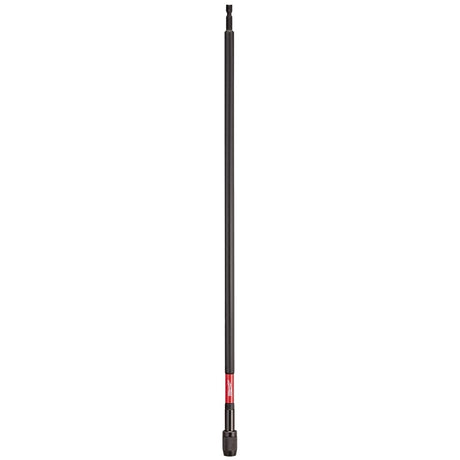 Milwaukee SHOCKWAVE 48-32-4534 Series Bit Holder, 18 in L, 1/4 in Drive, Hex Drive, 1/4 in Shank, Hex Shank, Steel, 1/PK