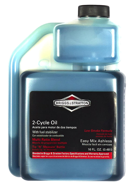 Briggs & Stratton 100036 2-Cycle Engine Oil, 16 oz, Bottle, Pack of 12