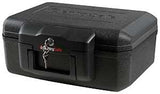 Master Lock 1200HRO Fire Safe Chest, 14.3 in W x 11.2 in D x 6.1 in H Exterior, Steel, Black, Keyed Lock