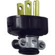 Leviton Residential Vinyl Straight Blade Plug 5-15P 18-14 AWG 2 Pole 3 Wire