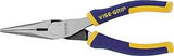 Irwin 2078216 Nose Plier, Blue/Yellow Handle, ProTouch Grip Handle, 23/32 in W Jaw, 1-25/32 in L Jaw