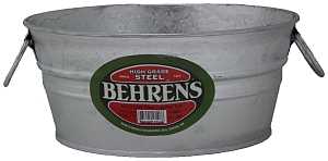 Behrens 103LFT Mini Tub, 1.5 gal Capacity, Steel