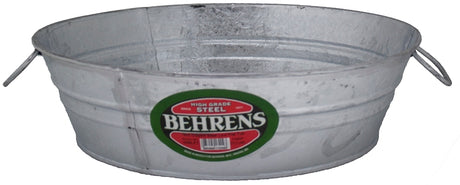 Behrens 105LFT Low Flat Tub, 3 gal Capacity, Steel