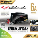 Schumacher SC1320 Battery Charger, 12 V Output, 2 A Charge