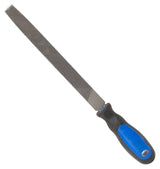 Vulcan JL-F001 File, Flat Profile, Flat Pattern, Double Cut Cut, 3/4 in W Blade, Cushion-Grip Handle