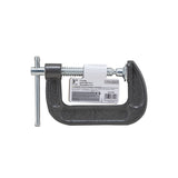 Vulcan JL27362 C-Clamp, 3 in Max Opening Size, 1-3/4 in D Throat, Steel Body, Gray Body