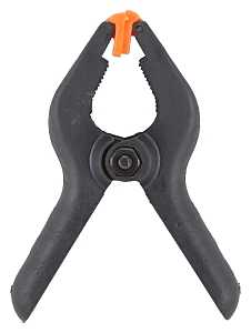 Vulcan JL27645 Spring Clamp, 1 in Clamping, Nylon, Black, Pack of 24