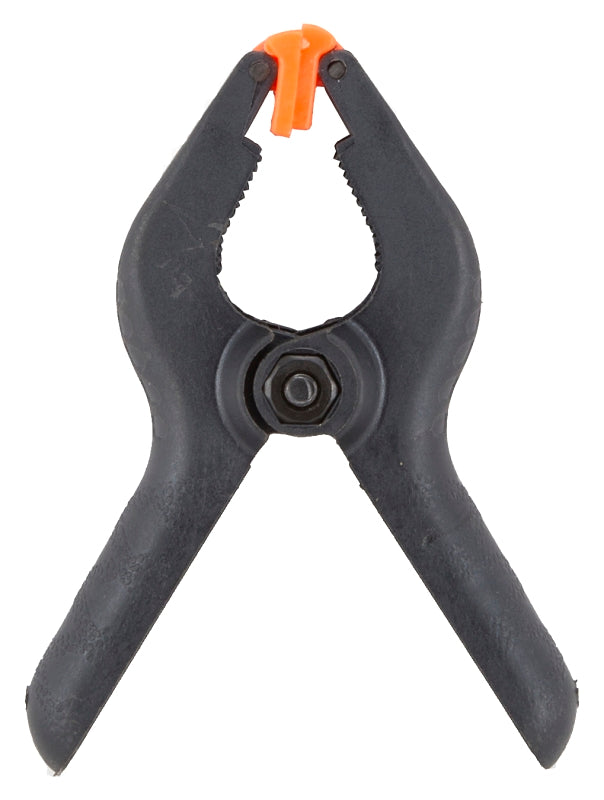 Vulcan JL27645 Spring Clamp, 1 in Clamping, Nylon, Black, Pack of 24