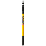 Purdy POWER LOCK 140855624 Extension Pole, 1-5/16 in Dia, 2 to 4 ft L, Aluminum/Fiberglass, Rubber Handle
