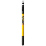 Purdy POWER LOCK 140855624 Extension Pole, 1-5/16 in Dia, 2 to 4 ft L, Aluminum/Fiberglass, Rubber Handle