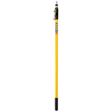 Purdy POWER LOCK 140855648 Extension Pole, 1-5/16 in Dia, 4 to 8 ft L, Aluminum/Fiberglass, Rubber Handle