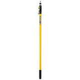 Purdy POWER LOCK 140855648 Extension Pole, 1-5/16 in Dia, 4 to 8 ft L, Aluminum/Fiberglass, Rubber Handle