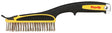 Purdy 140910200 Long Handle Wire Brush, Stainless Steel Bristle, 14 in OAL, Black