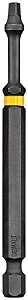 DEWALT DWA3SQ2IRB Screwdriver Bit, #2 Drive, Square Drive, 1/4 in Shank, 3-1/2 in L, Steel, Pack of 50