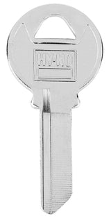 Hy-Ko 11010IH3 Key Blank, Brass, Nickel-Plated, For: Independent/Ilco IH3 Door Locks, Pack of 10