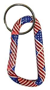 Hy-Ko KC312 Large Flag Carabiner, Pack of 5