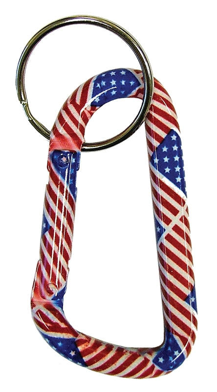 Hy-Ko KC312 Large Flag Carabiner, Pack of 5