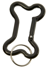 Hy-Ko KC492 Dog Bone Carabiner, Aluminum, Pack of 5