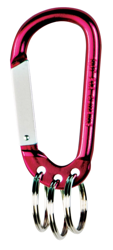 Hy-Ko 2GO Series KC570 Specialty Key Carabiner, Pack of 5