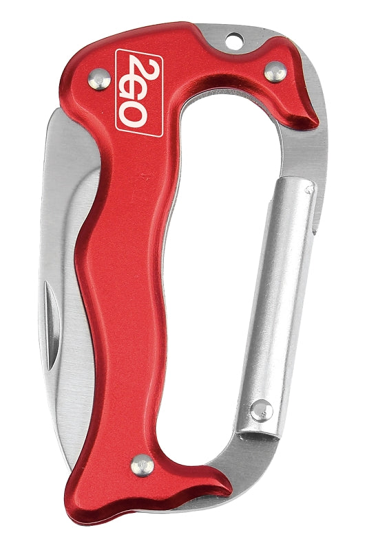 Hy-Ko 2GO Series KC603 Carabiner Knife, Pack of 5