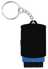 Hy-Ko KC635 Key Chain With LED Light, Plastic Case, Pack of 5