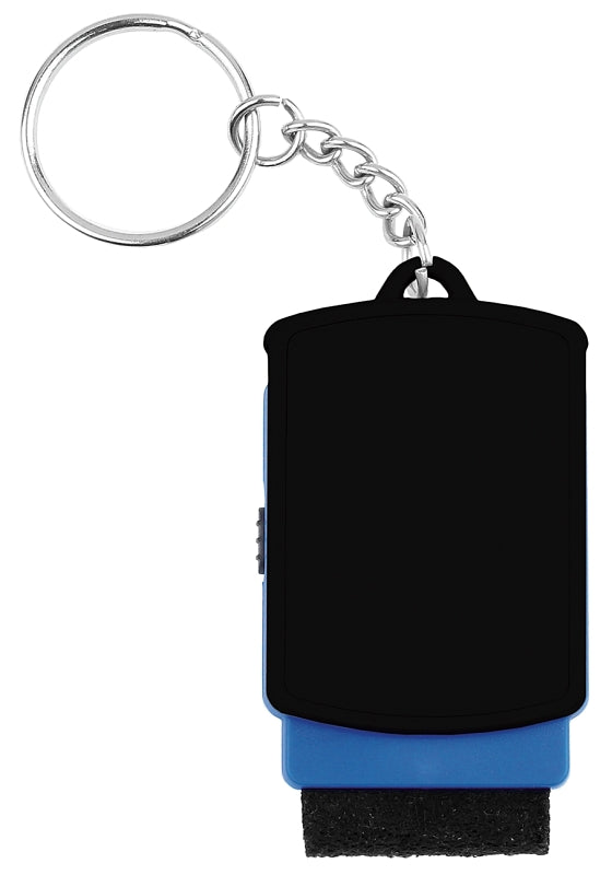 Hy-Ko KC635 Key Chain With LED Light, Plastic Case, Pack of 5