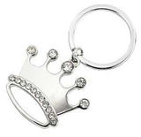 Hy-Ko KH437 Key Chain, Jewel Crown, 4-1/2 in L x 2 in W x 0.188 in D Dimensions, Split Ring, 1-1/8 in Ring, Pack of 5
