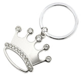 Hy-Ko KH437 Key Chain, Jewel Crown, 4-1/2 in L x 2 in W x 0.188 in D Dimensions, Split Ring, 1-1/8 in Ring, Pack of 5