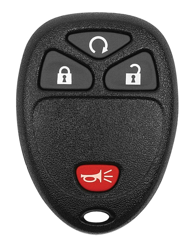 Hy-Ko 19GM804S Fob Shell, For: General Motors Vehicles, 4-Button, 3-3/4 in L x 2 in W x 3/4 in D Dimensions