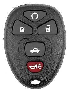 Hy-Ko 19GM806S Shell, For: General Motors Vehicles, 5-Button