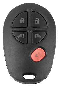 Hy-Ko 19TOY804S Fob Shell, For: Toyota Vehicles, 5-Button
