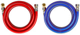 Keeney PP850-22 Supply Hose, 3/4 in ID, 72 in L, PVC, Blue/Red